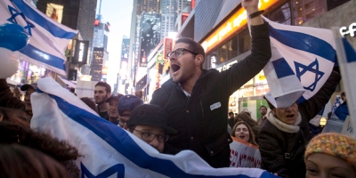 Pro-Israel Protest Turns to Riot.